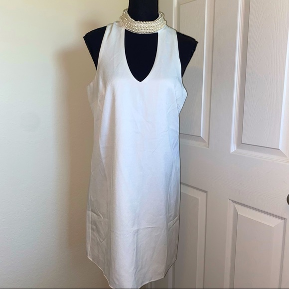 Lulu’s Hugs and Kisses White Pearl Swing Dress - Picture 2 of 8